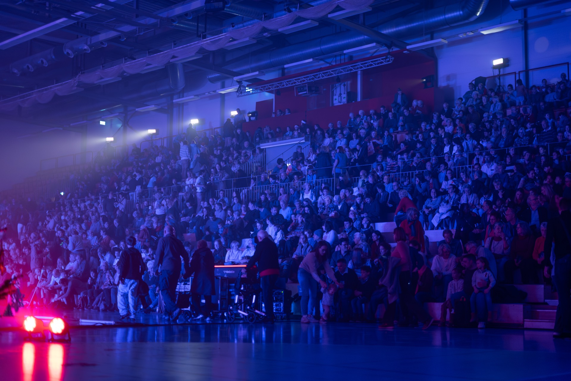 Stimmungsvolle Halle